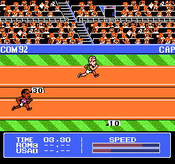 Gold Medal Challenge '92 (USA) In game screenshot